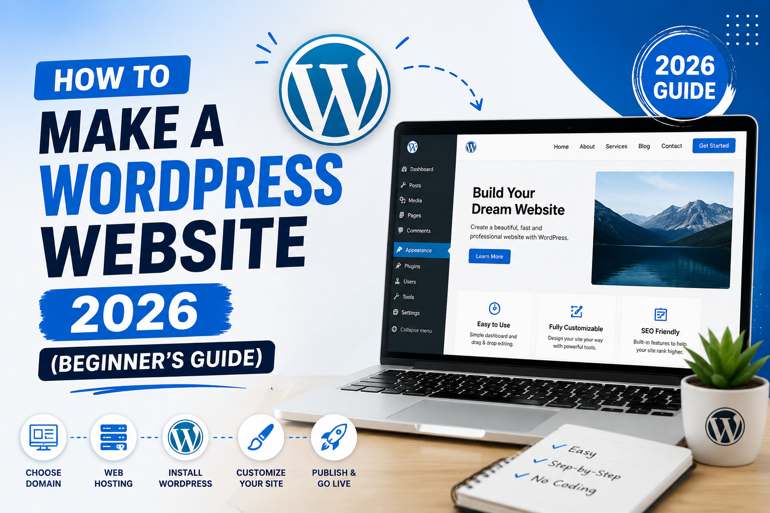 How to Make a WordPress Website 2026